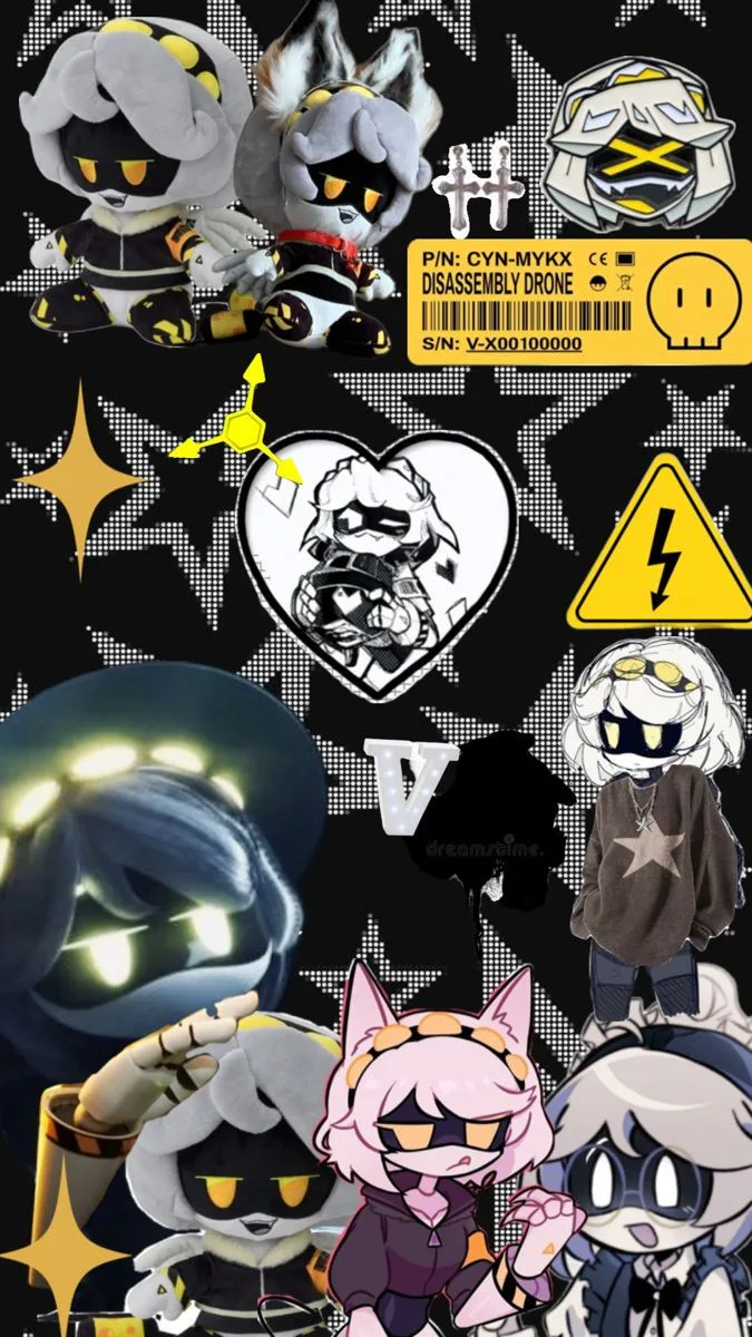 serial Designation V on Game Jolt: Murder Drones wallpaped for your phone