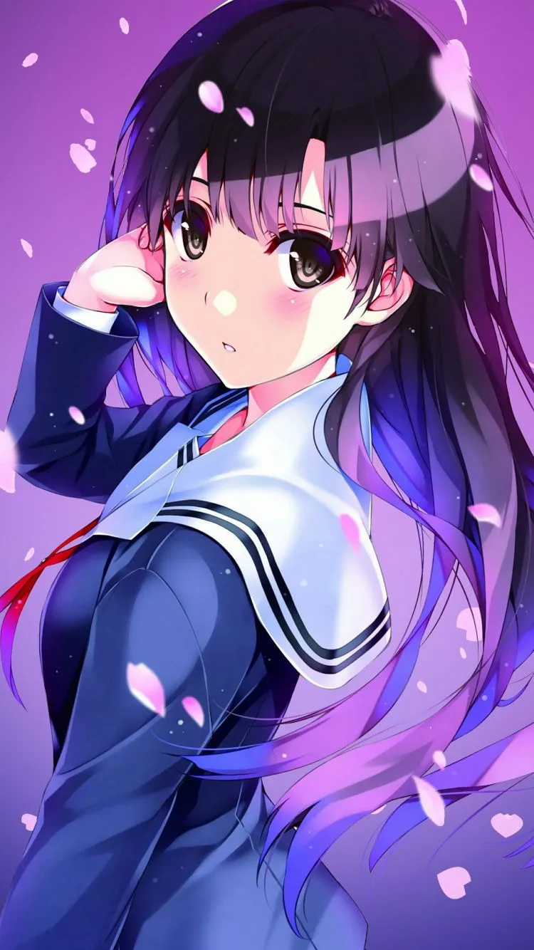 Anime Girl Wallpaper for Apple IPhone 6, 6S, 7, 8 [Retina HD]