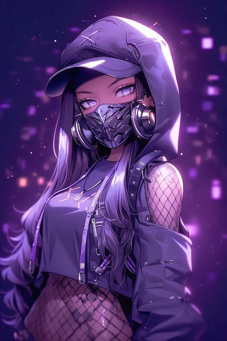 badass anime girl