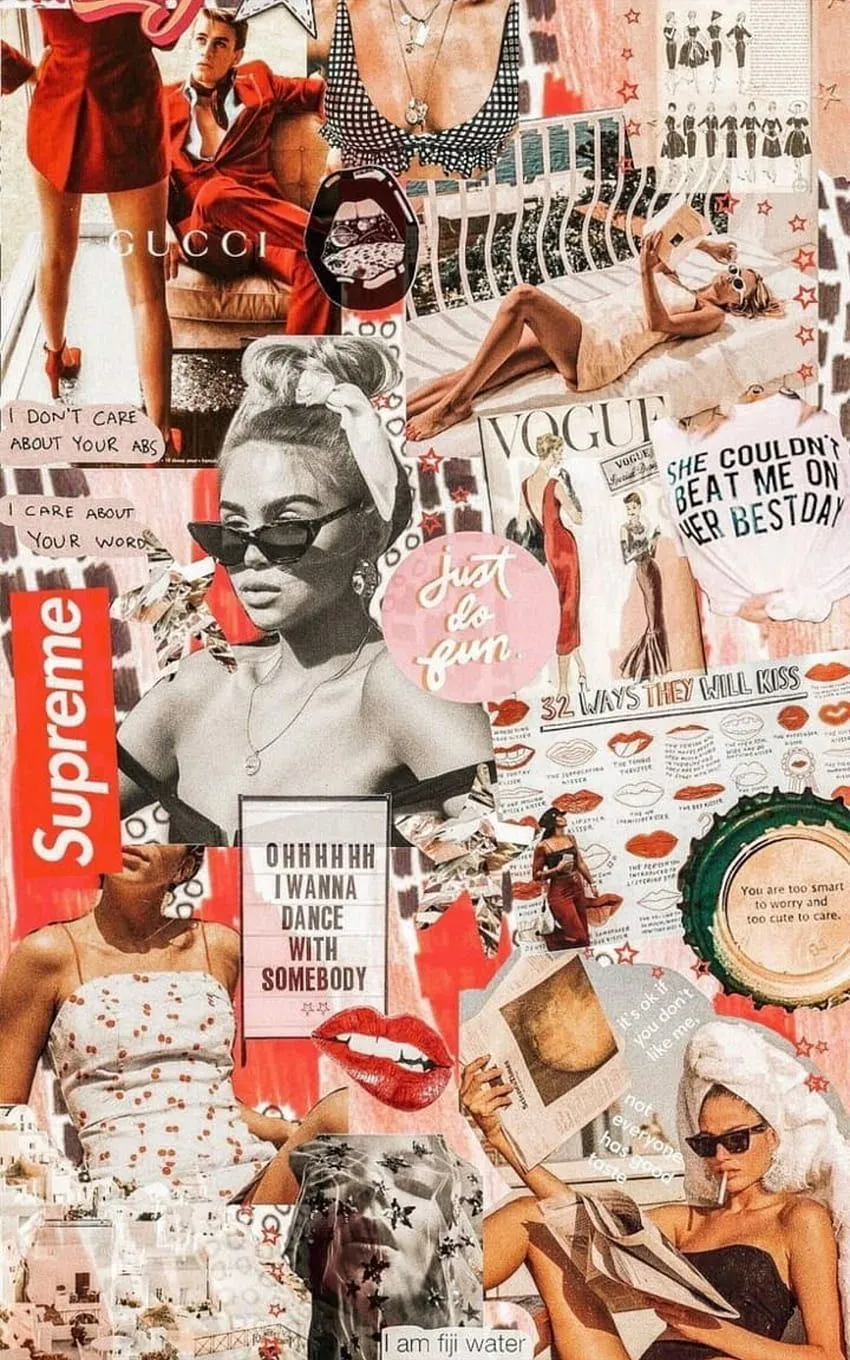 70s Retro Collage , 60s Collage Aesthetic HD phone wallpaper