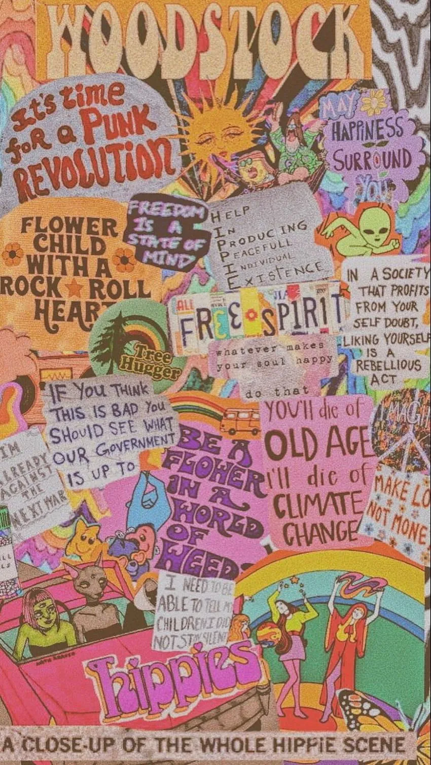 Hippie, 70's Rock HD phone wallpaper