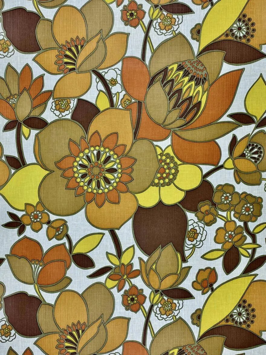 Retro wallpaper from