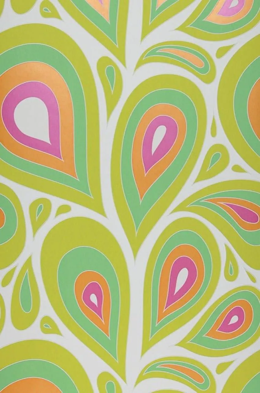 Vintage Retro 60s and 70s Designs Mod Hippie Wall HD phone wallpaper