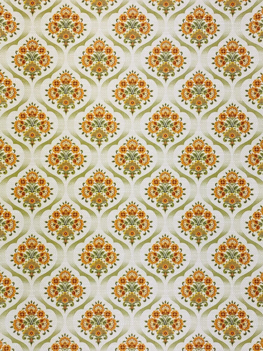 Retro Floral 70s Wallpaper