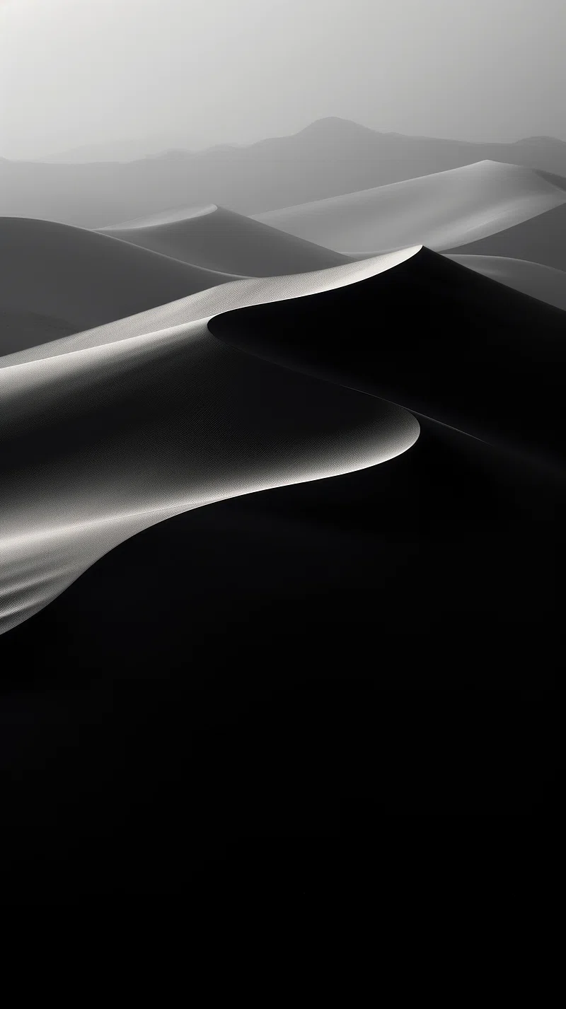 Minimalist iPhone Wallpaper White Sand Dune Image Wallpaper