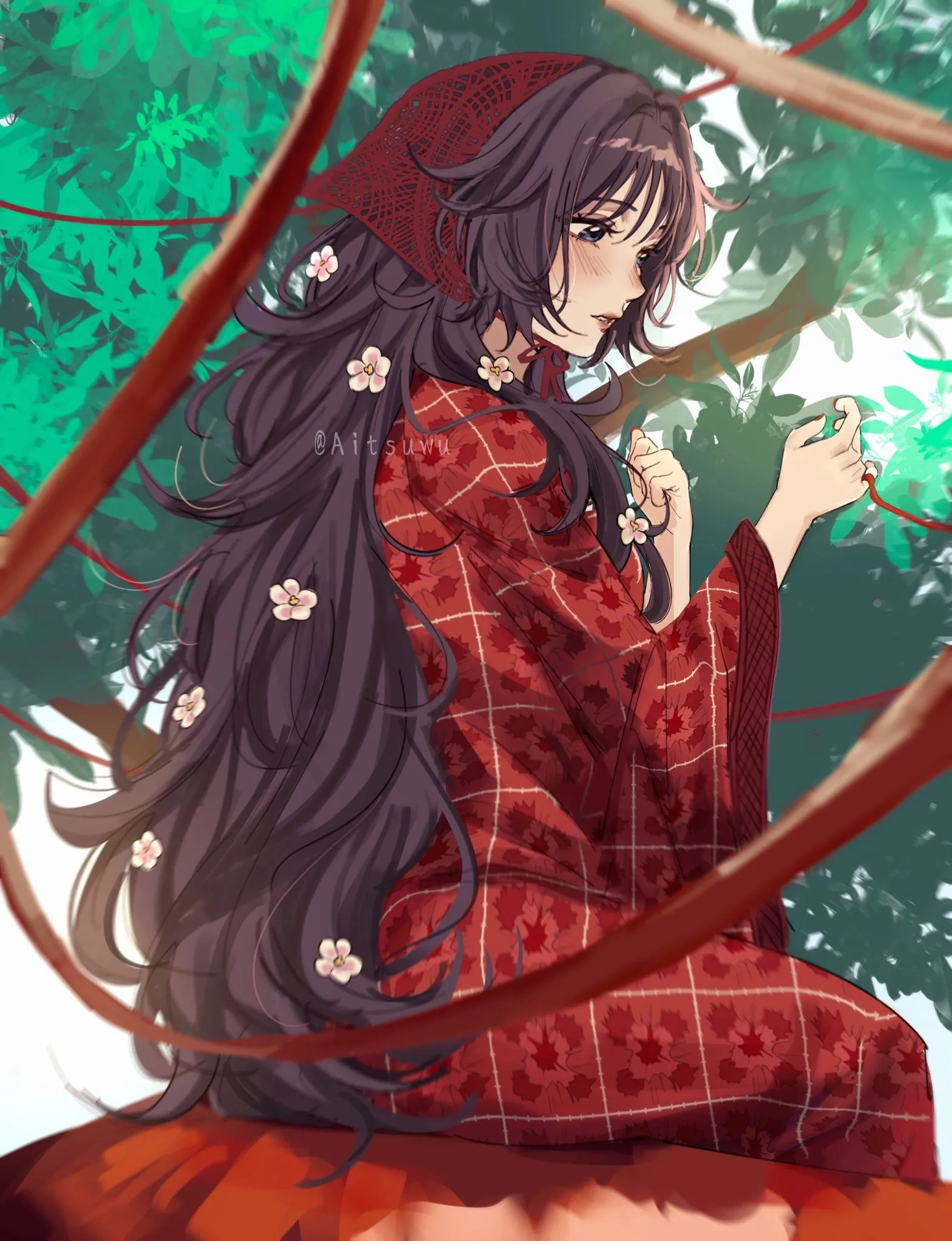 Waguri Kaoruko Hana Wa Rin To Saku Anime Image Board