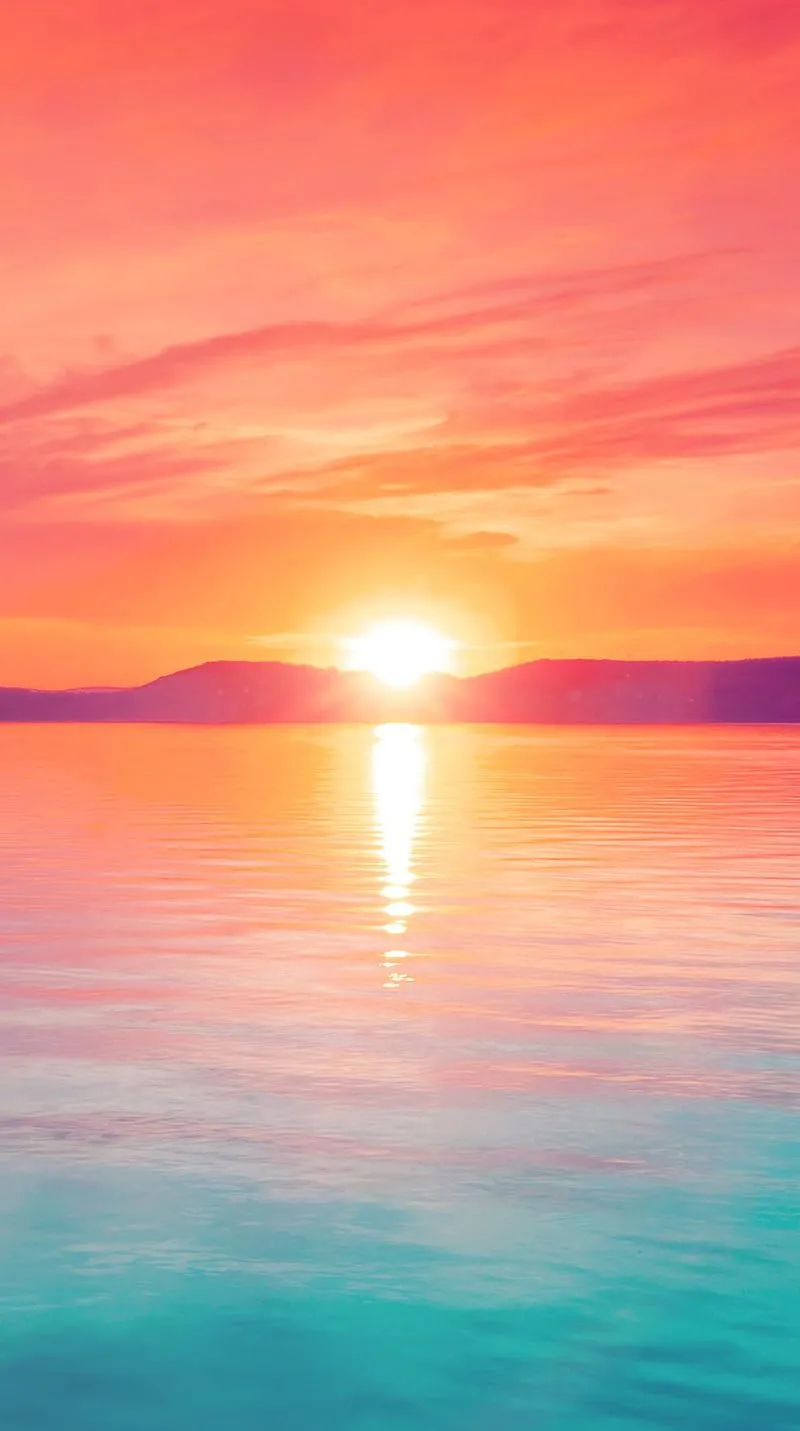 Beautiful Sunset, sea, HD phone wallpaper