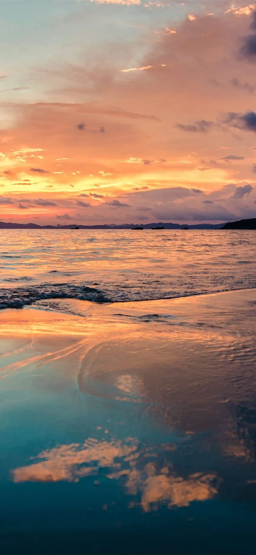 Best Sunset beach iPhone, sunset on a beach HD phone wallpaper