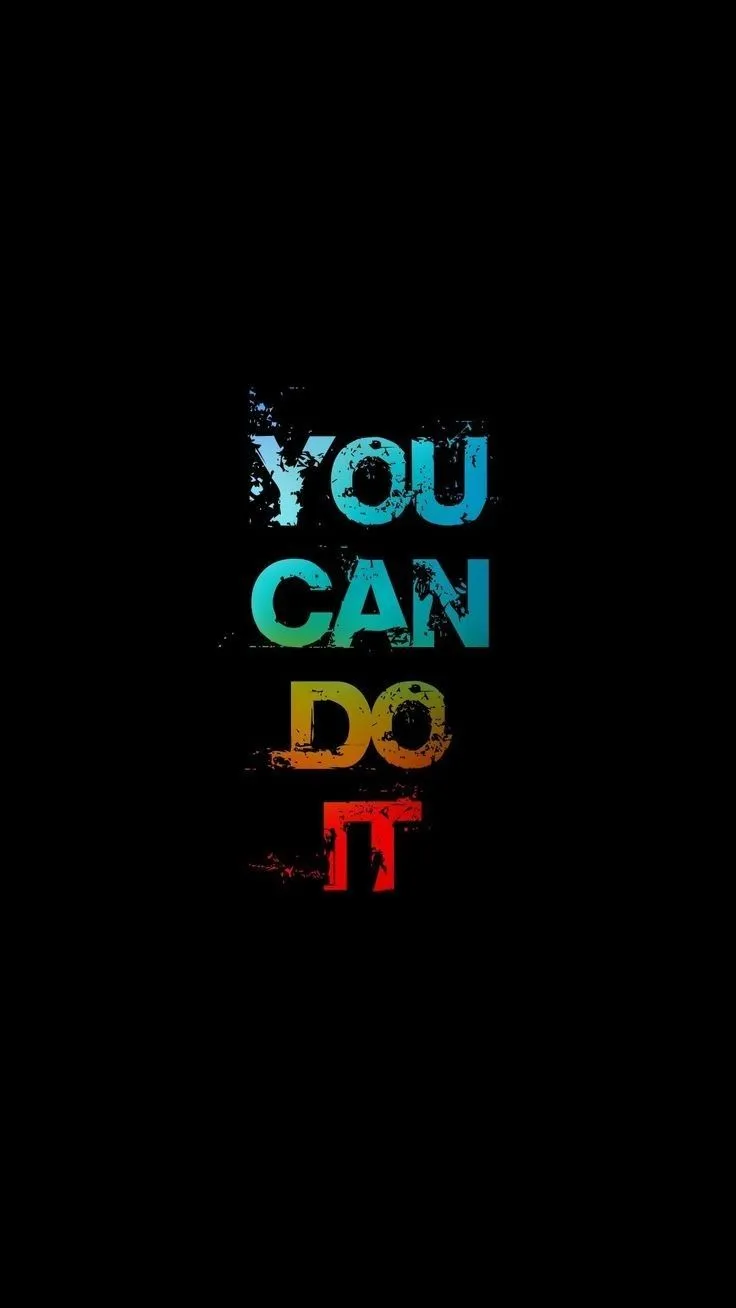 Black motivation wallpaper