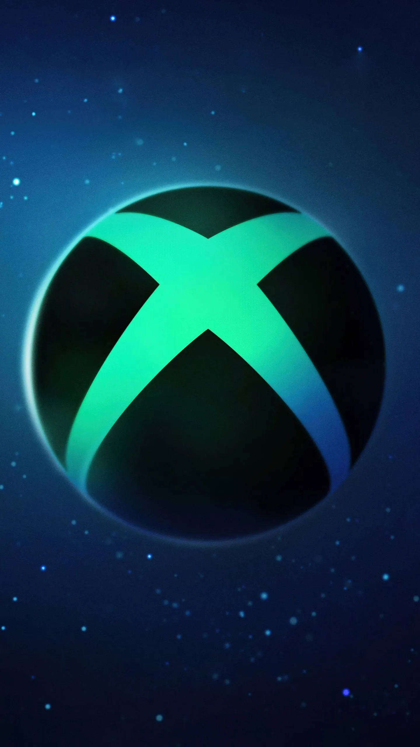 Xbox logo Wallpaper 4K, Dark blue, 5K, Blue background