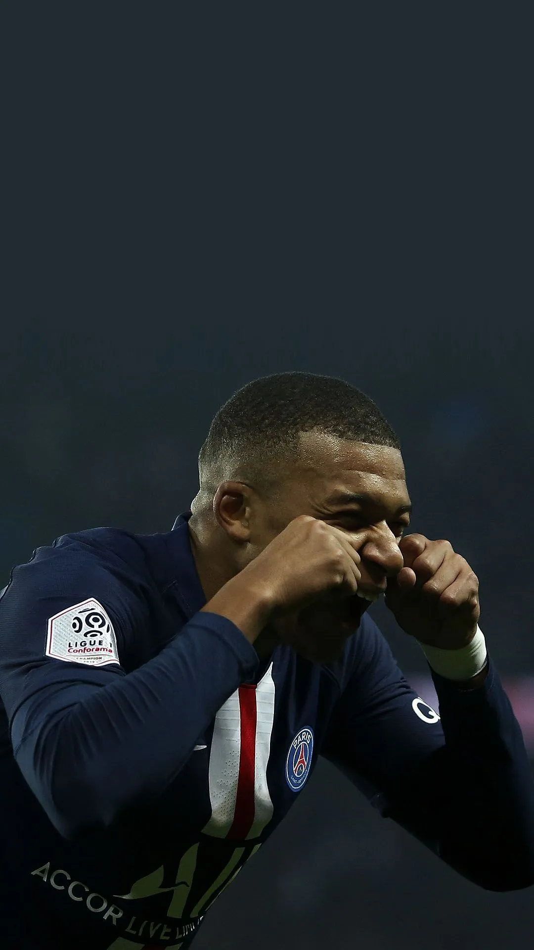 Kylian Mbappe Football Mobile Phone Wallpaper 07