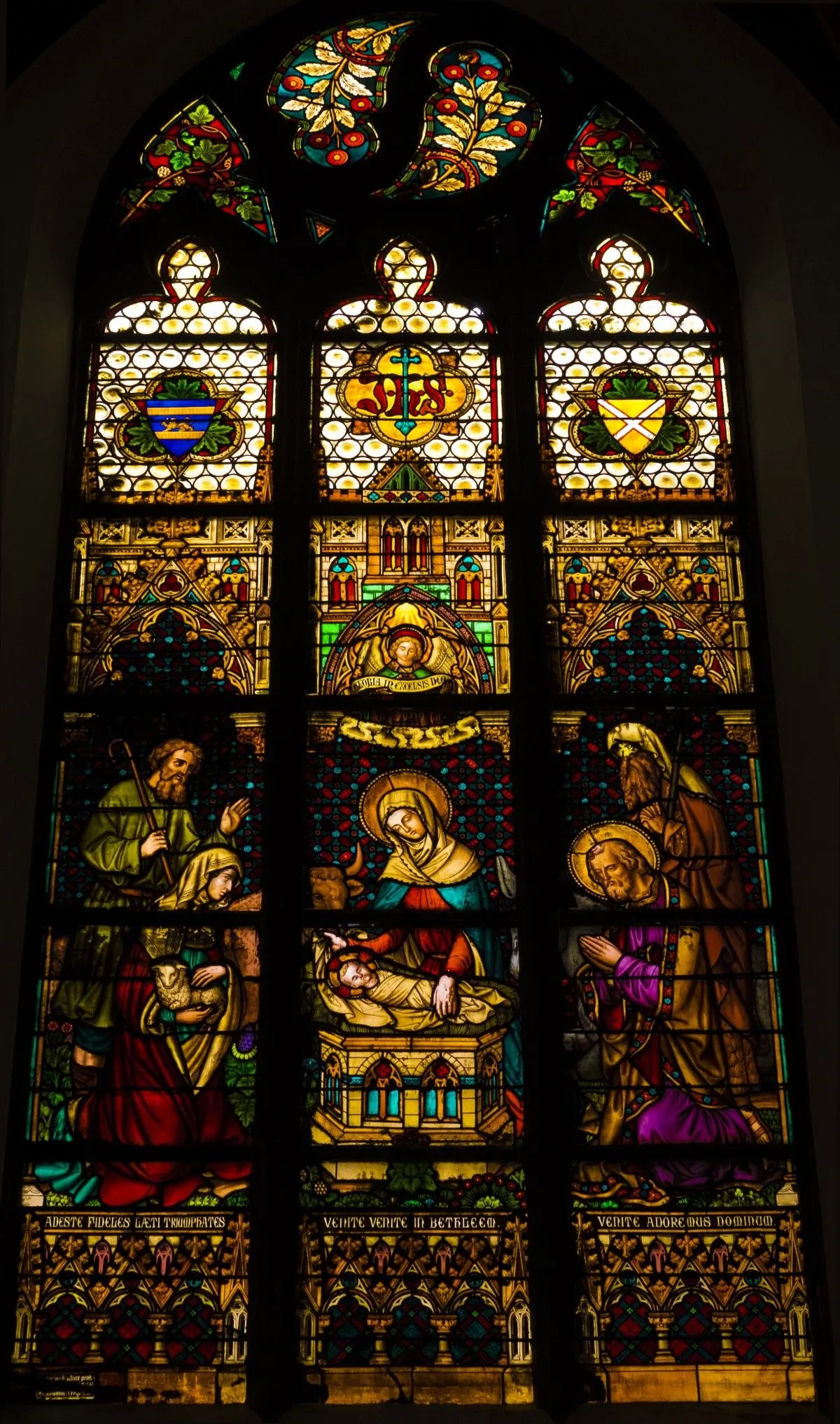 Free Image, window, religion, church, material, stained glass, catholic, colors, symmetry, heritage, stained glass windows, mons 2492x4222
