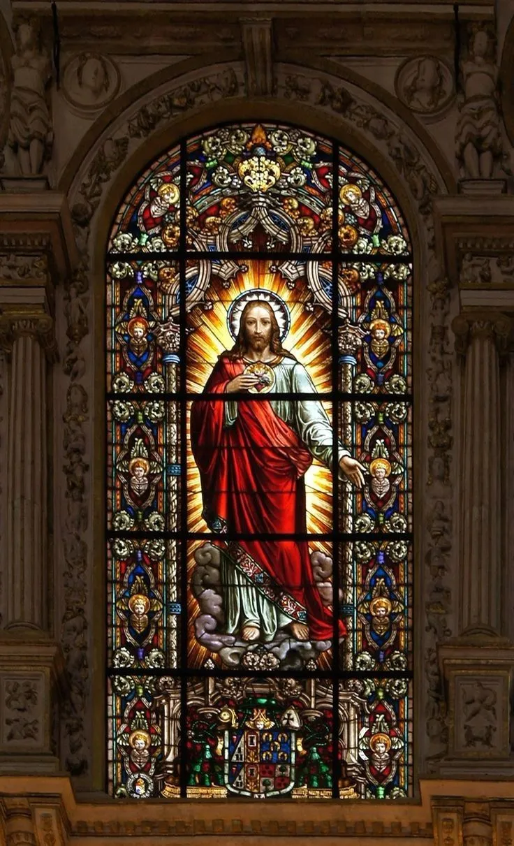 Faith. Stained glass church, Stained glass windows church, Stained glass