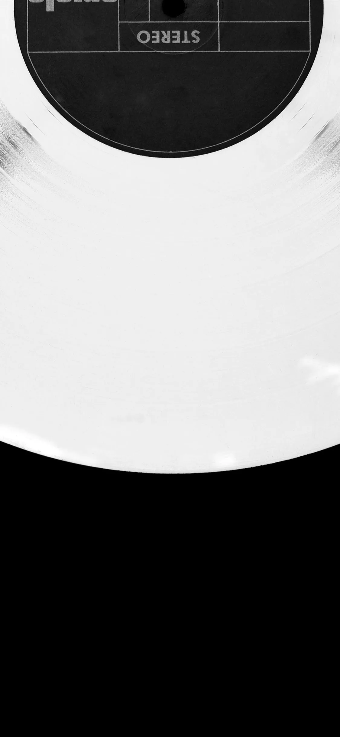 iPhone X wallpaper. record black simple minimal illustration art dark