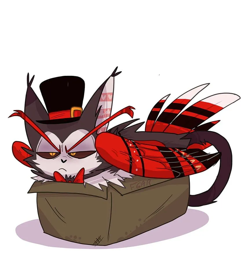 BE SAFE, husk hazbin hotel HD phone wallpaper