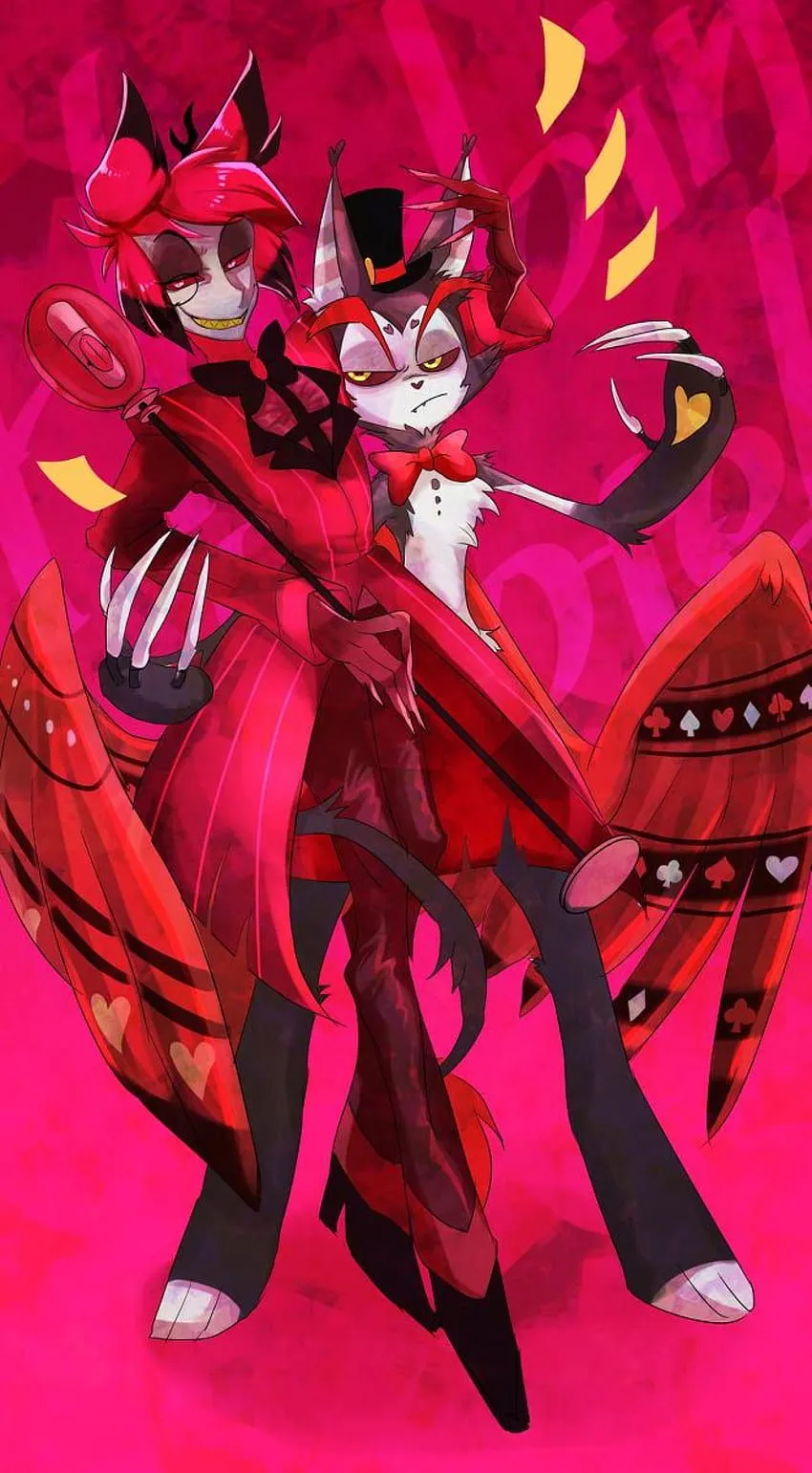 Alastor, hazbin hotel HD phone wallpaper