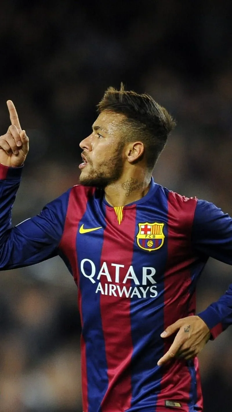 Neymar, barcelona, football, HD phone wallpaper