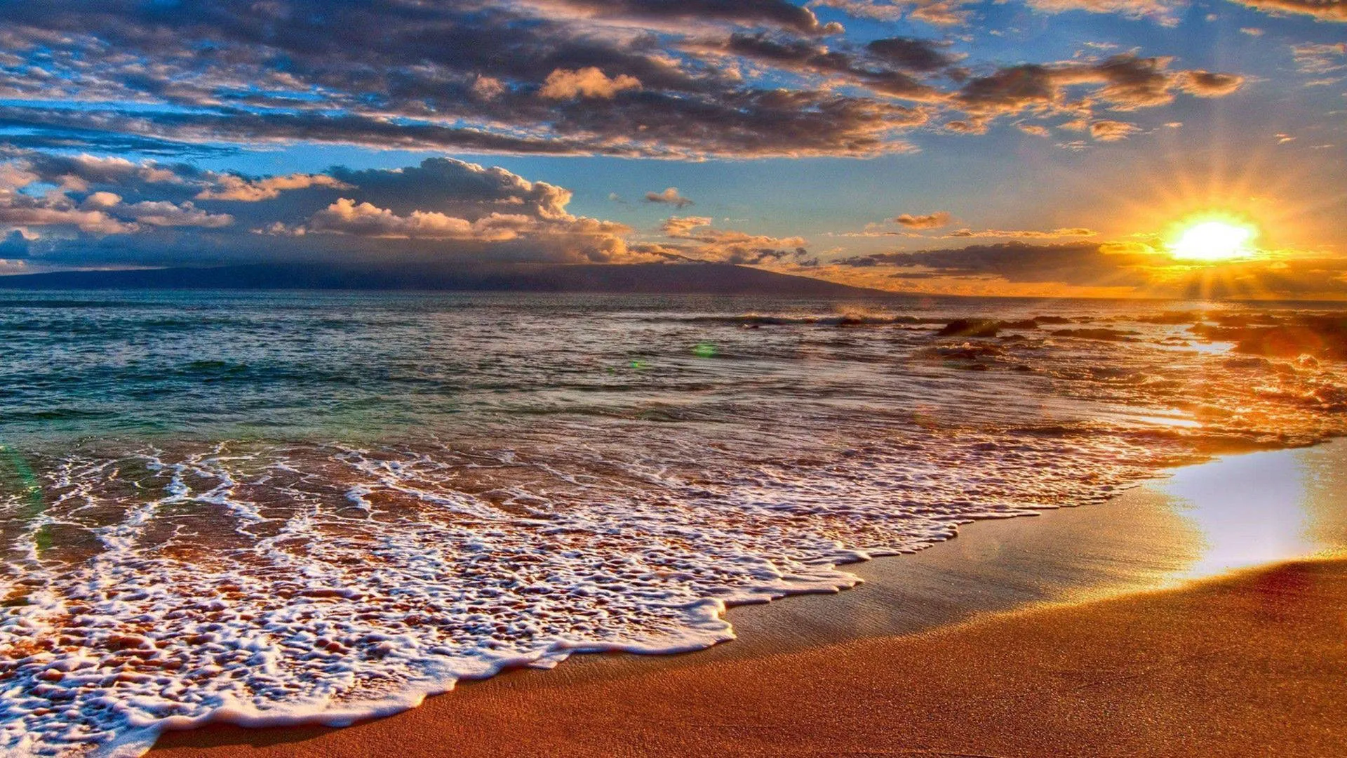 Download Aesthetic Desktop Beach Shore Wallpaper