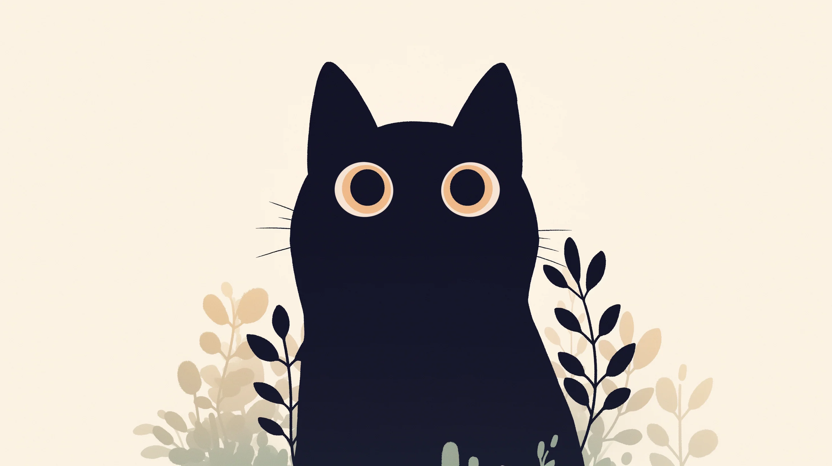 Cat Wallpaper. The Curious Eyes