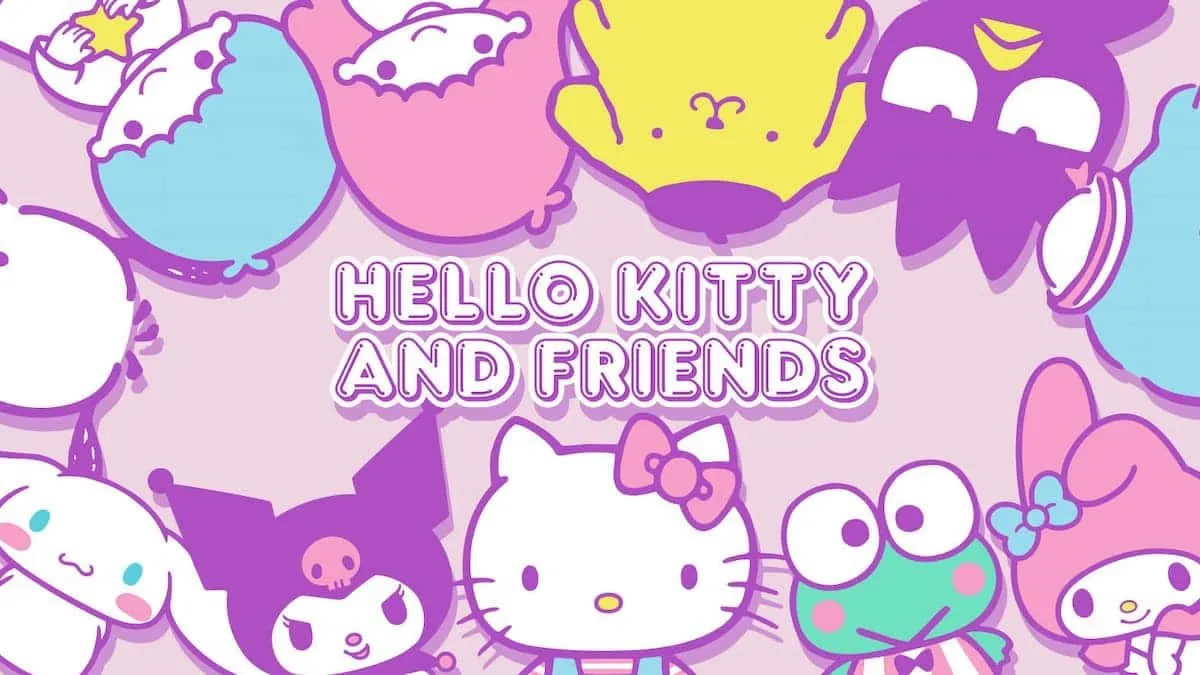 Download Hello Kittyand Friends Cartoon Aesthetic Wallpaper