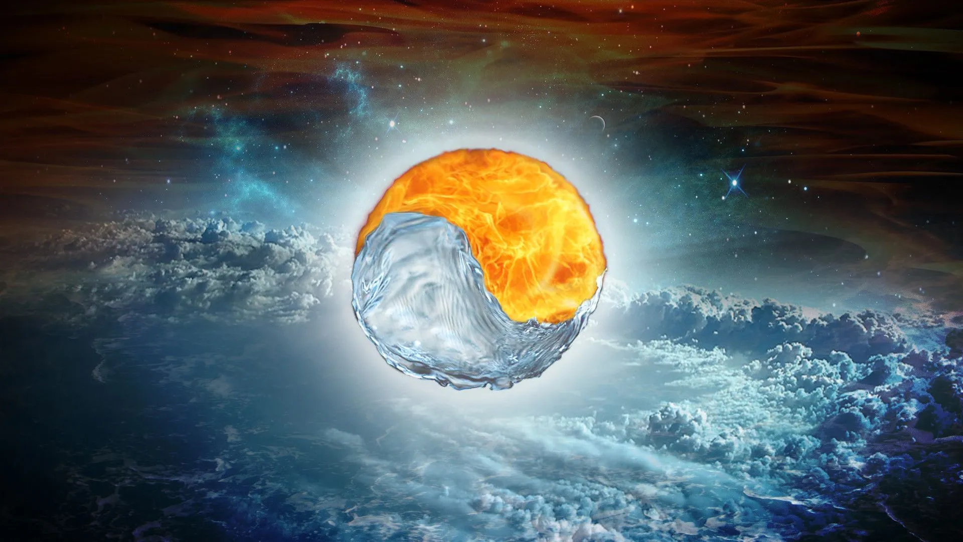 Ying Yang Wallpaper