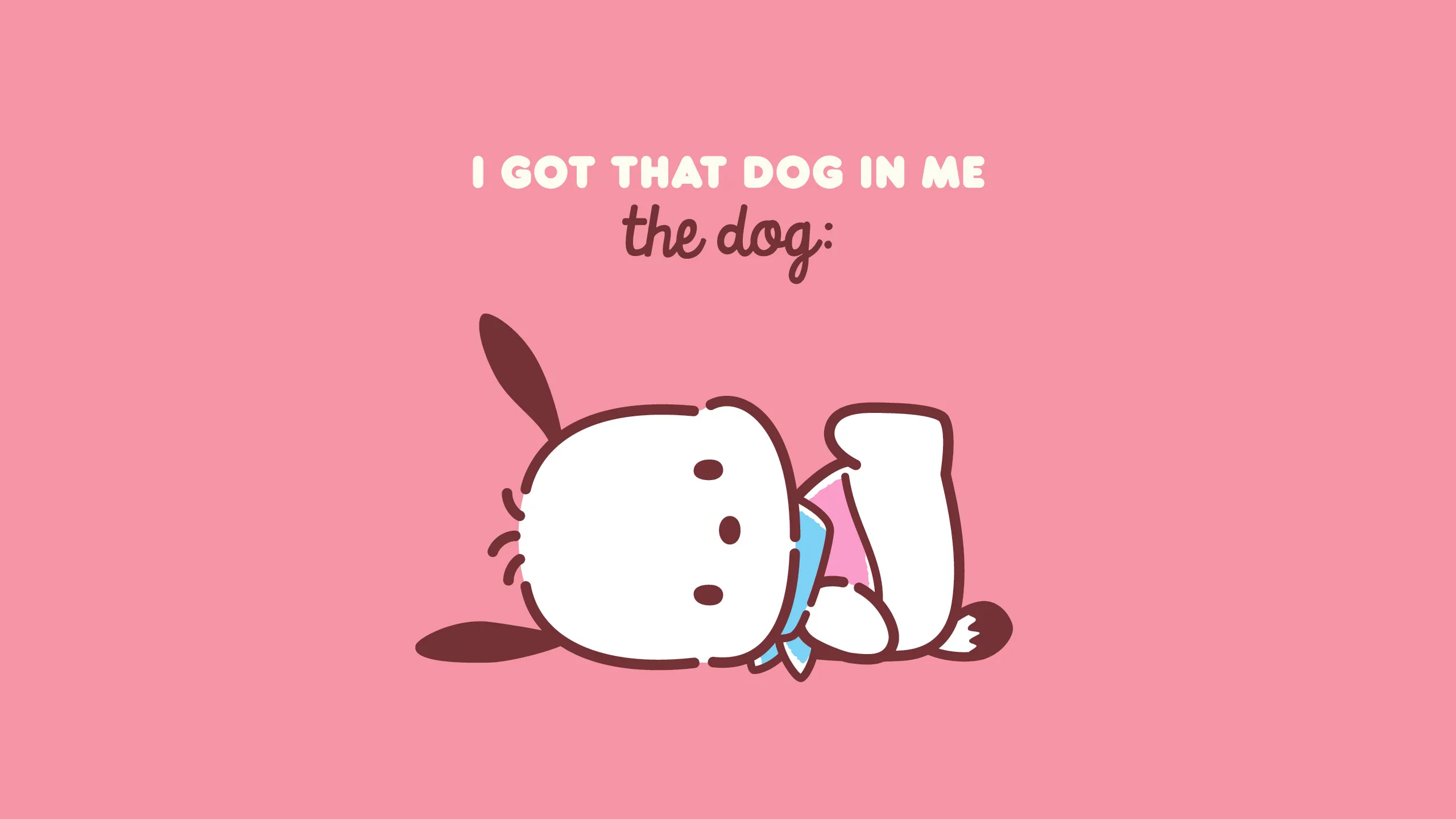 Sanrio Wallpaper 4K, Pochacco, Cute cartoon, 5K