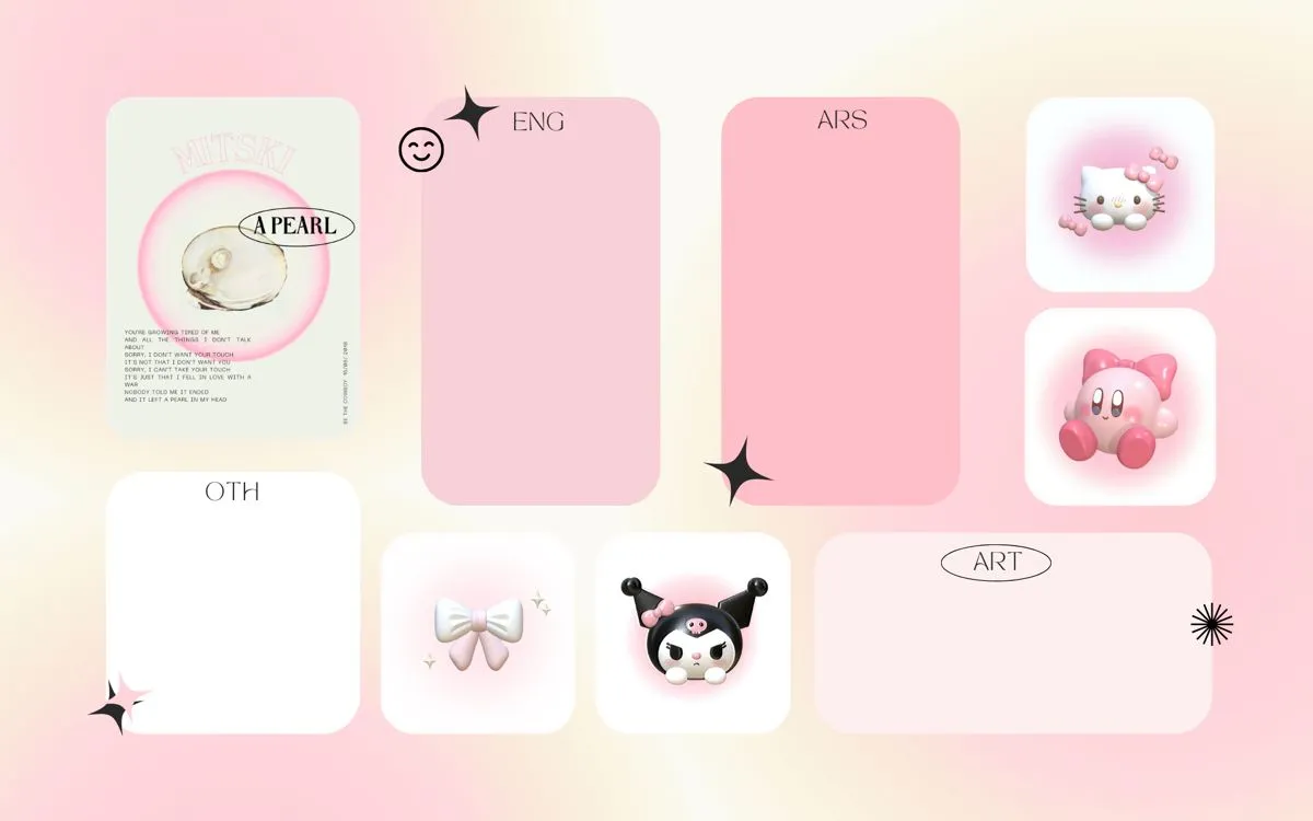 Sanrio Desktop Organizer Wallpaper, HD Background on WallpaperBat