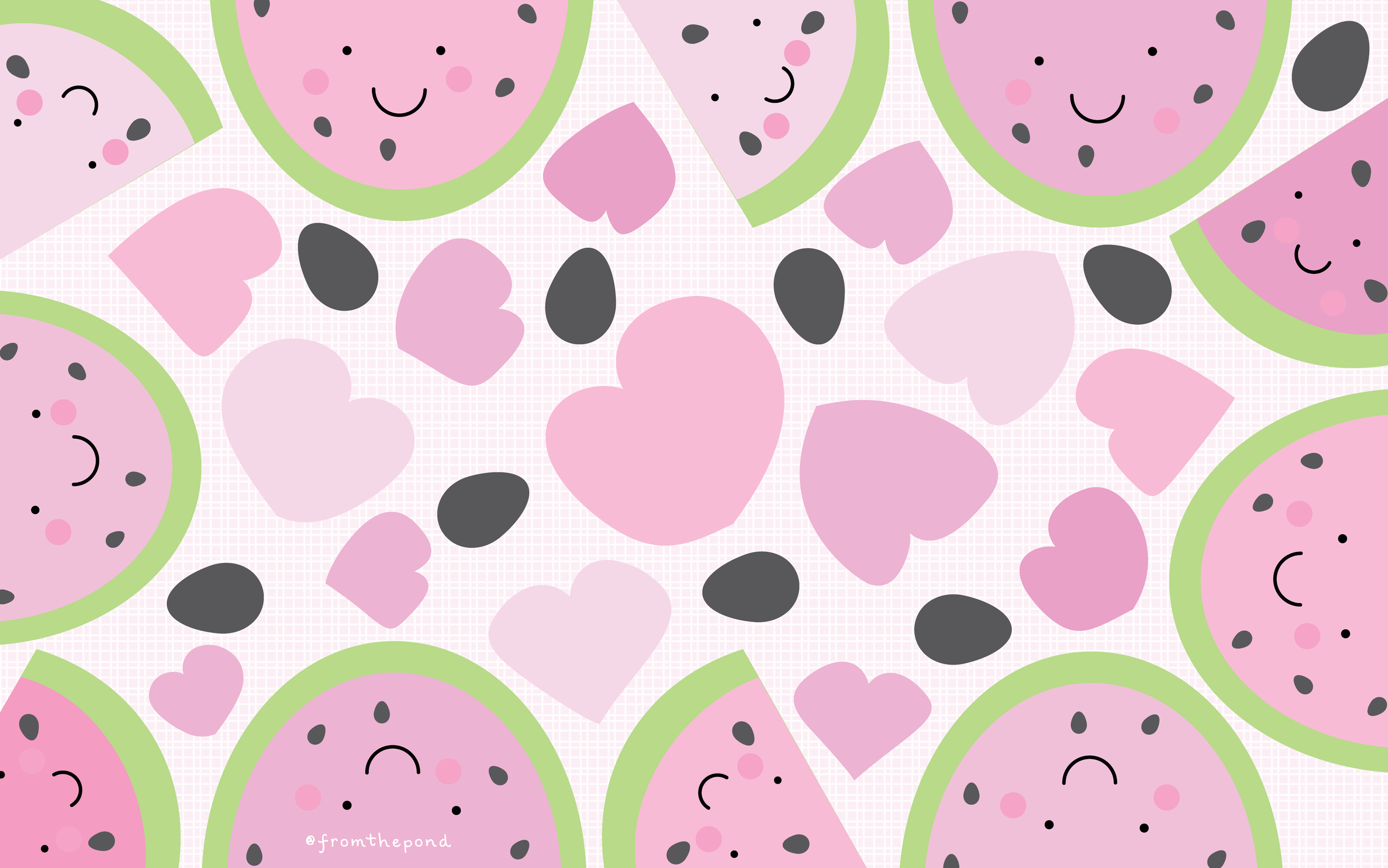 Digital screen wallpaper for a happy creative aesthetic on your phones devices and classroom digital boards