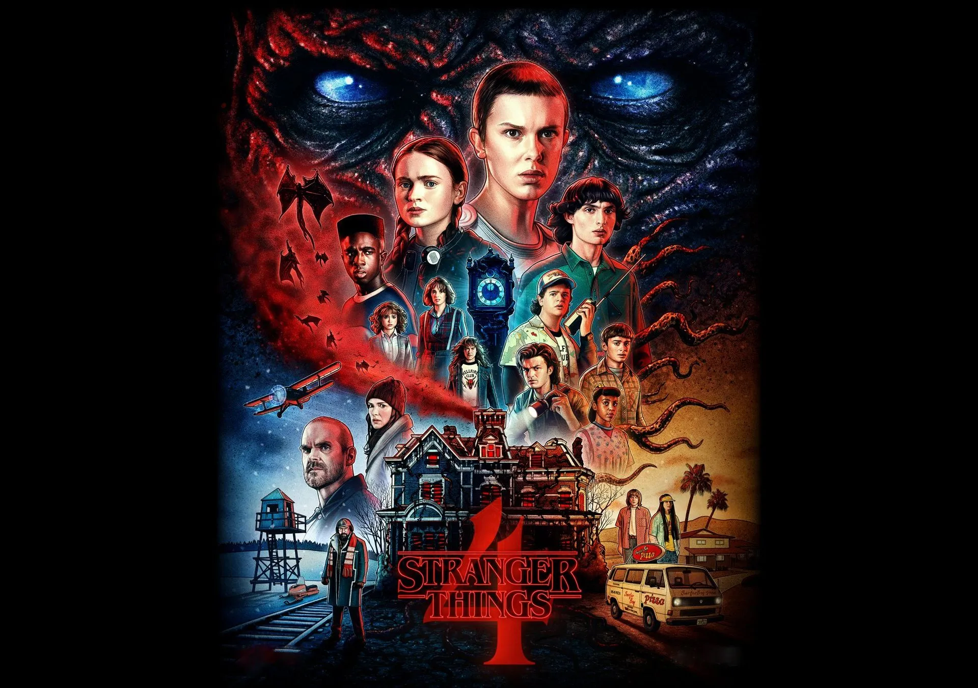 Stranger Things 4 Wallpaper, HD TV Series 4K Wallpaper, Image and Background