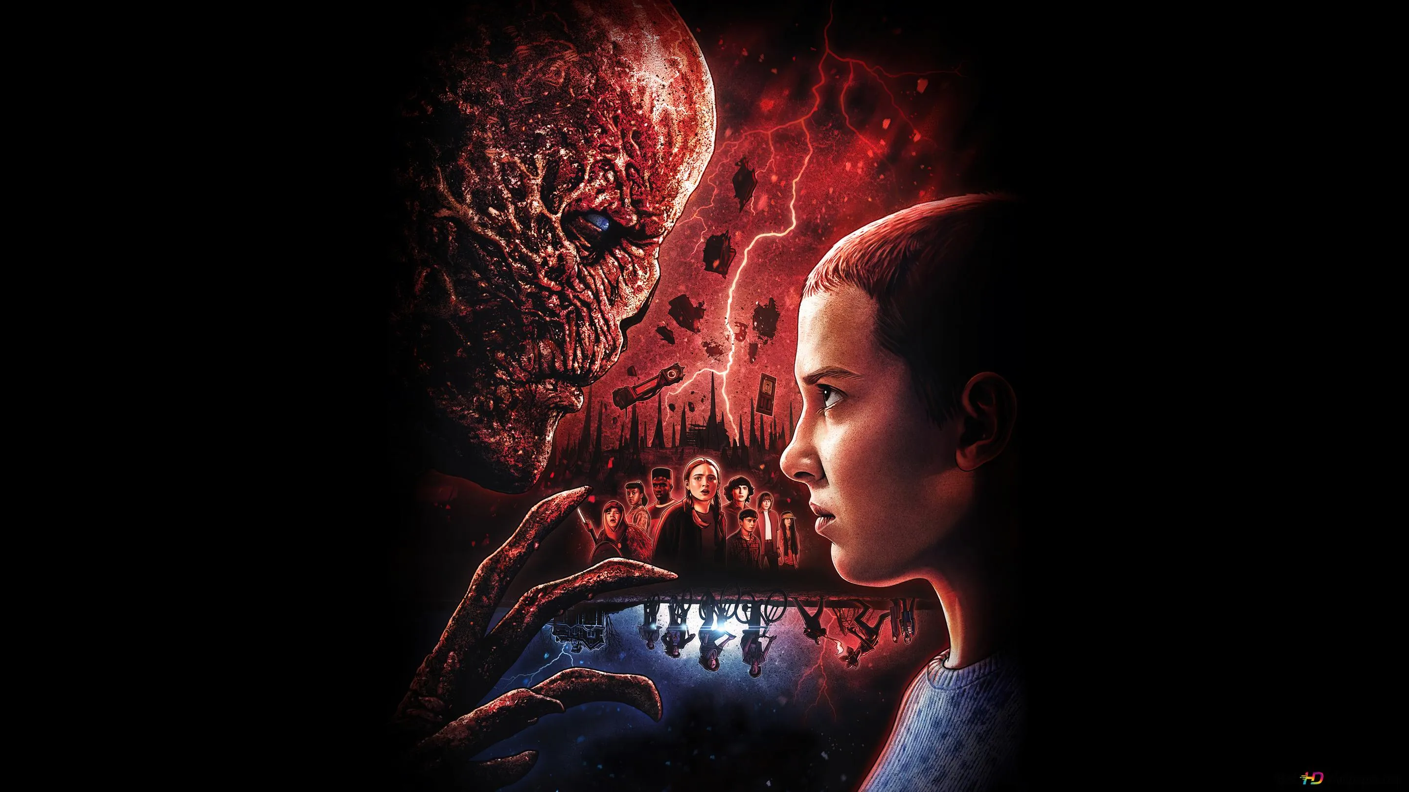 Stranger things season 4 volume 2 poster 4K wallpaper download