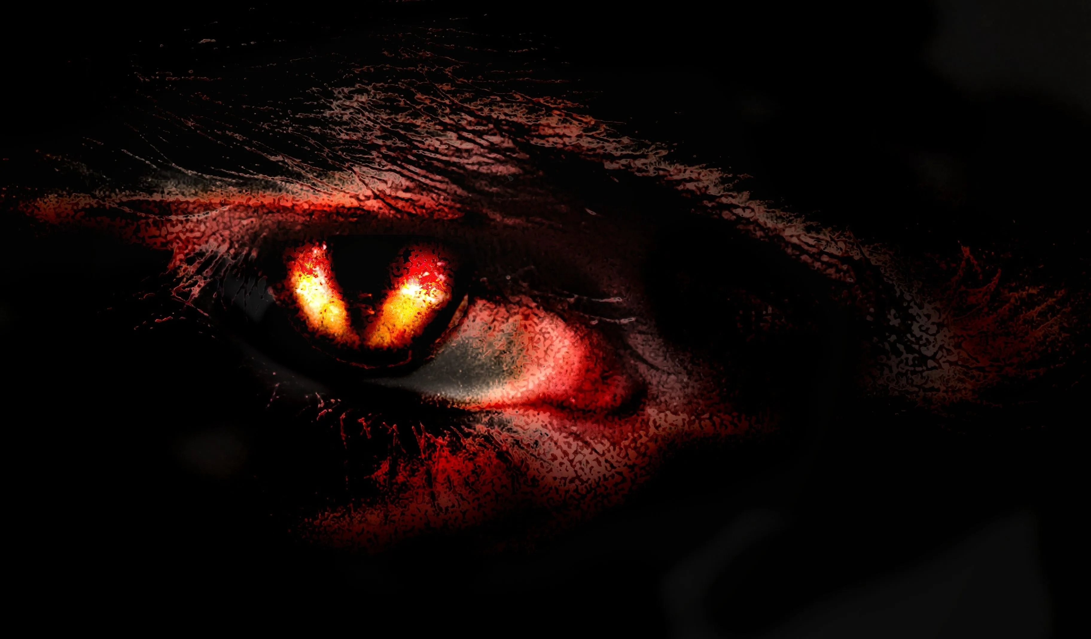 Download Evil Demon Dark Eye HD Wallpaperx2136