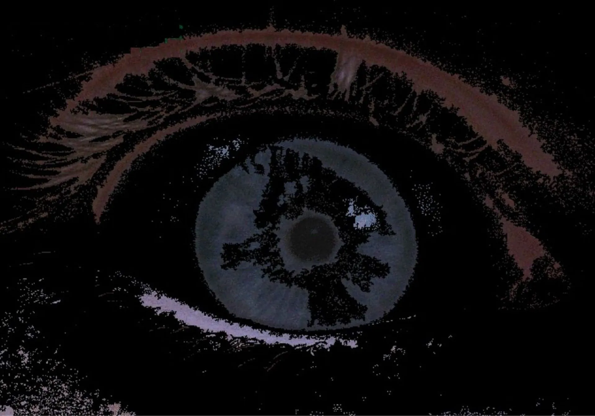 Evil, eye, eyeball, abstract, art