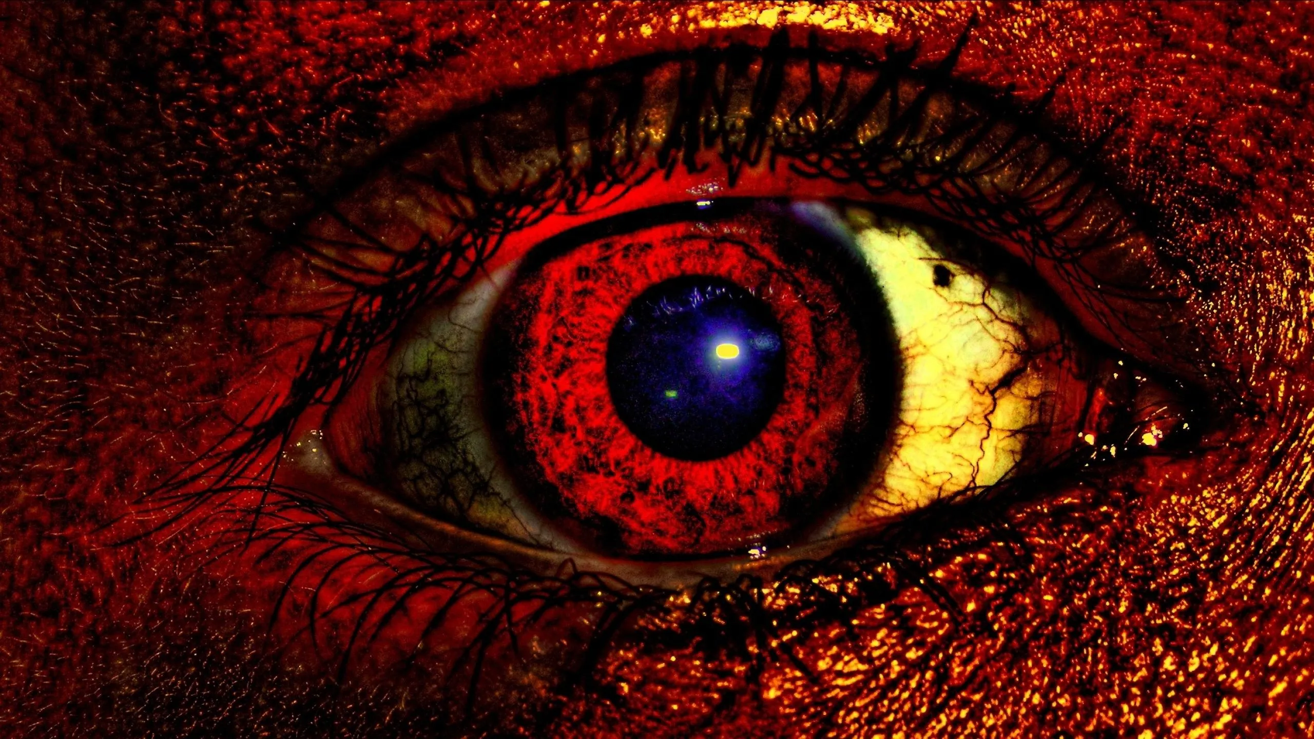 Evil Eyes Wallpaper