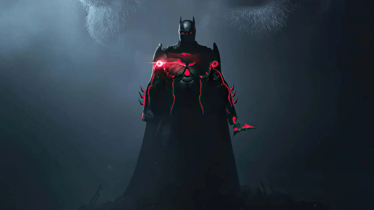 Download Cool Batman Dark Storm Desktop Wallpaper
