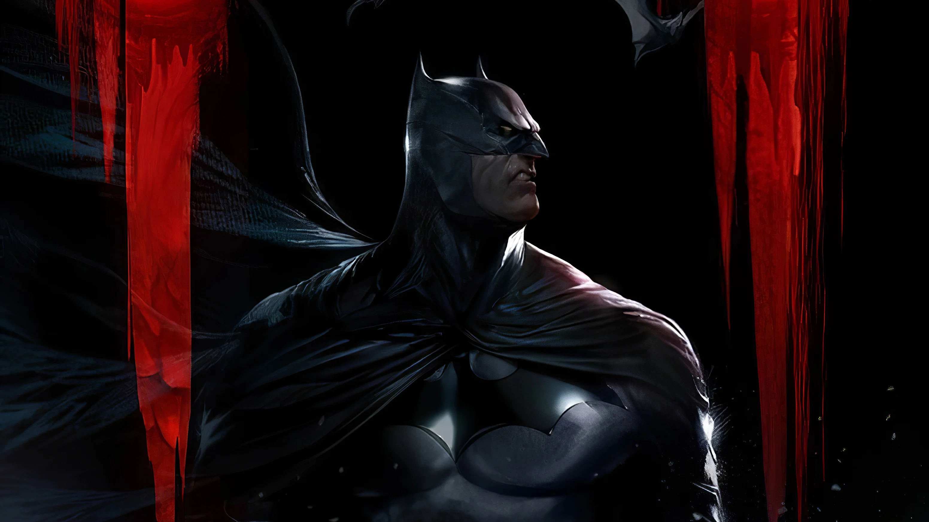 Batman in the dark Wallpaper for Desktop
