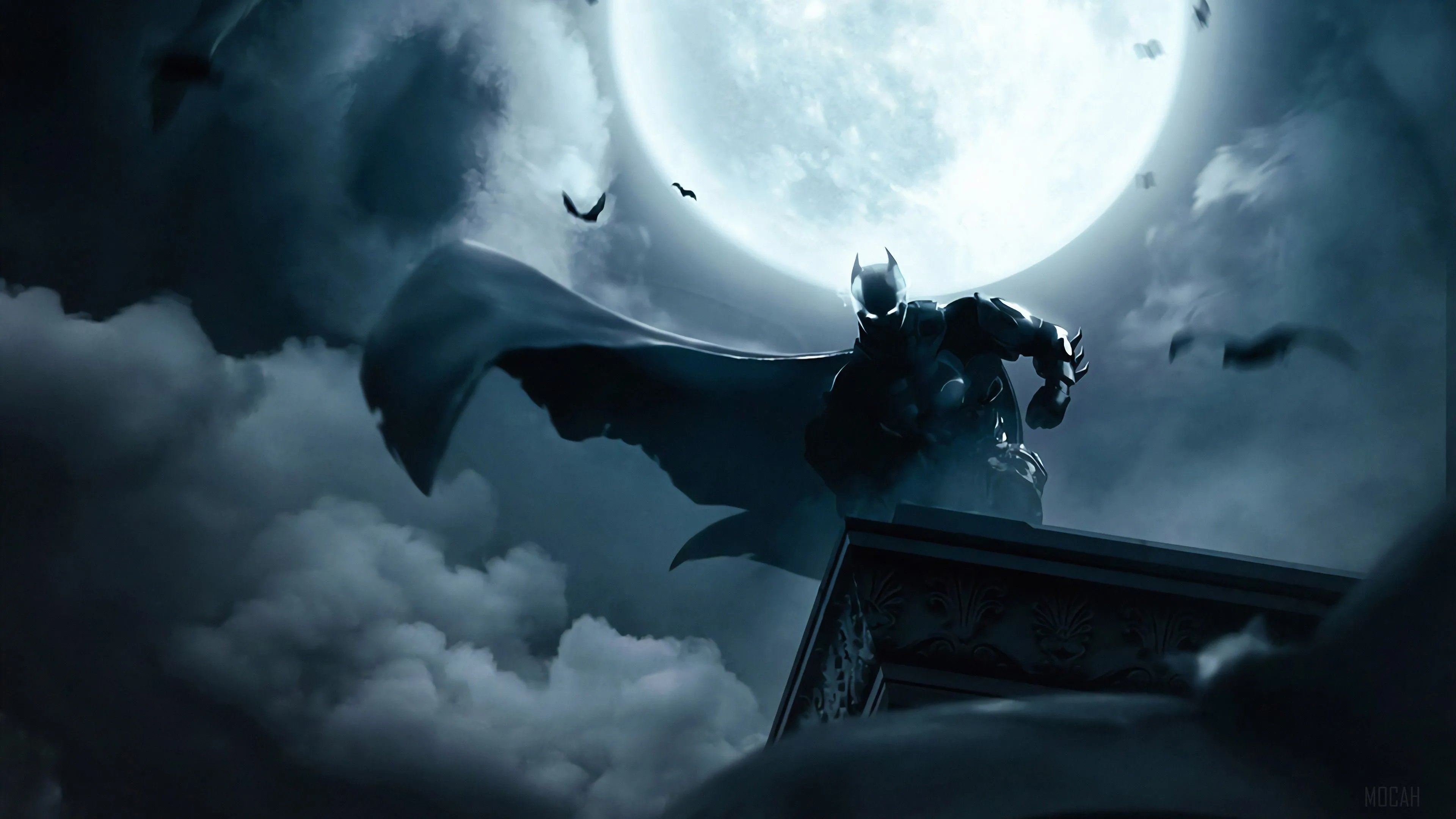 Batman From Dark Knight 4K, HD Wallpaper