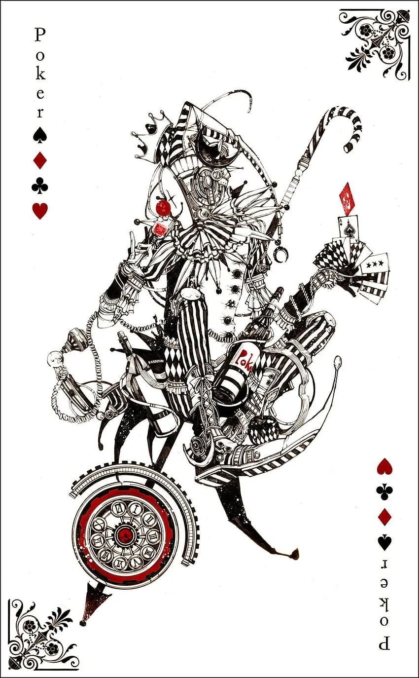 Joker card for mobile HD wallpaper