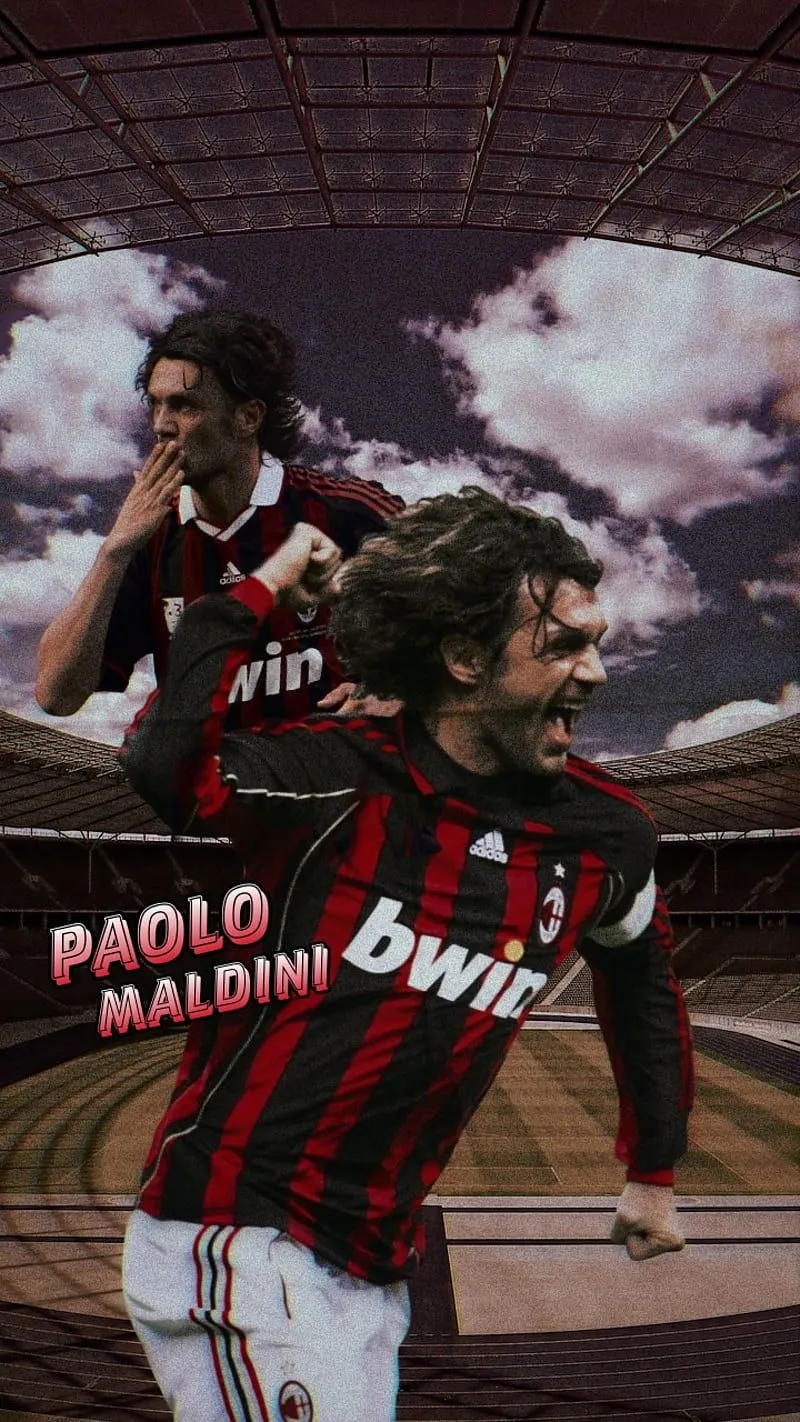 PAOLO MALDINI, ac milan, cb, defense, football, fuul, HD phone wallpaper