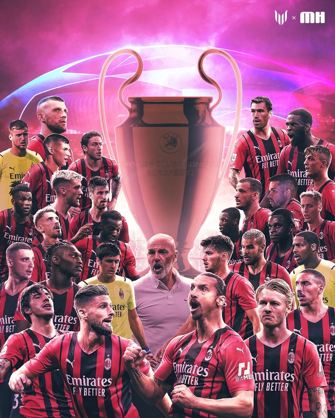 AC Milan 2021 Team Wallpaper