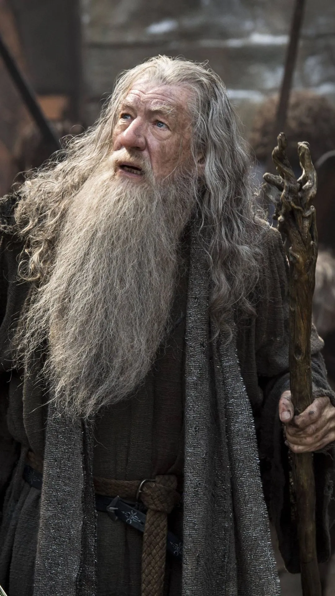Phone wallpaper: The Hobbit: The Battle Of The Five Armies, Gandalf, Movie, The Lord Of The Rings 1124421