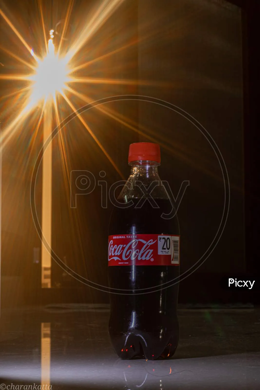 Image Of Long Exposure Photography Of A Coca Cola Tin Using Light Painting Technique Using A Mobile Flash Light. EL828956 Picxy