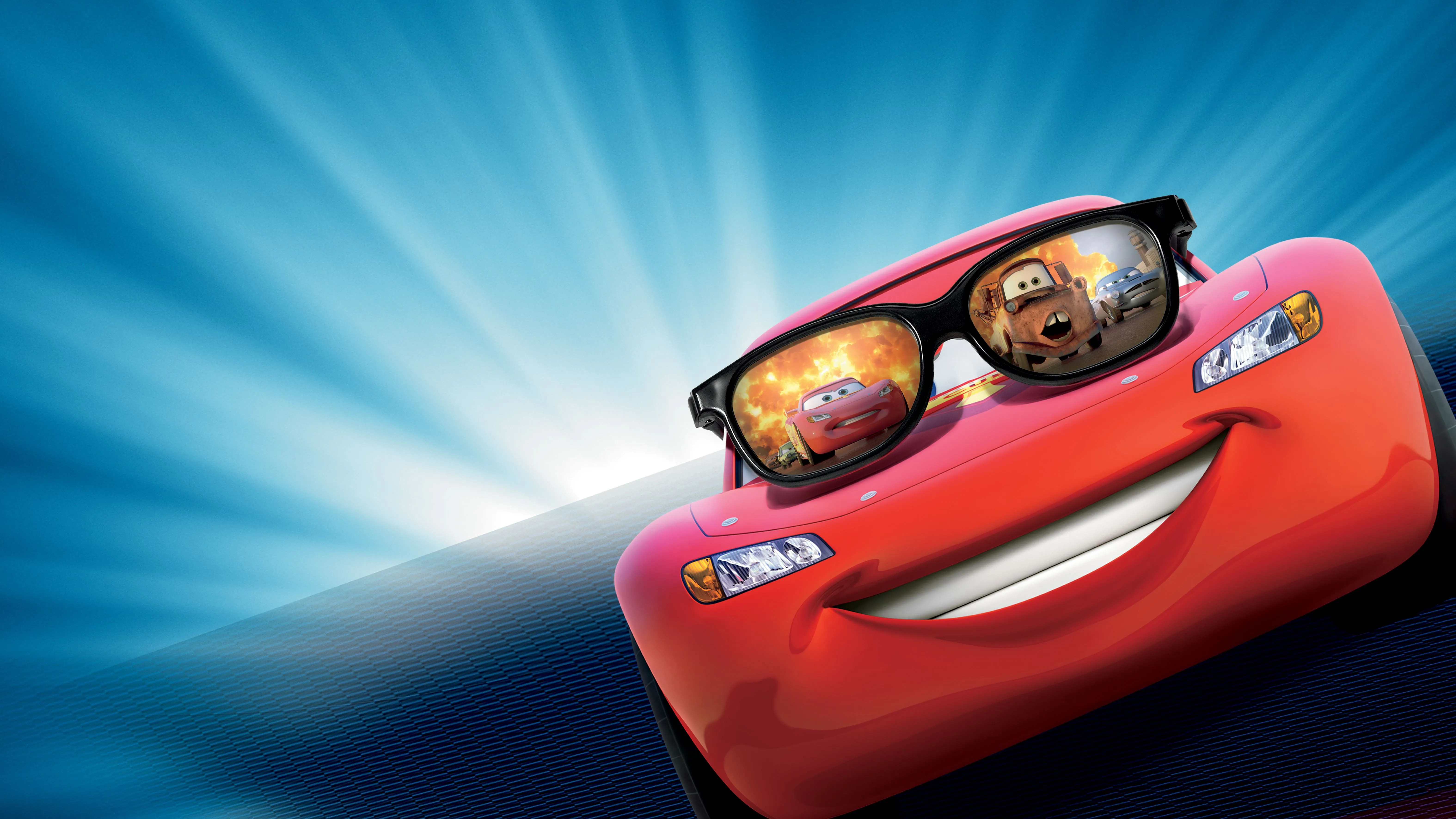 Desktop wallpaper: Lightning Mcqueen, Cars, Movie, Cars 2 4K free download for PC. 495874