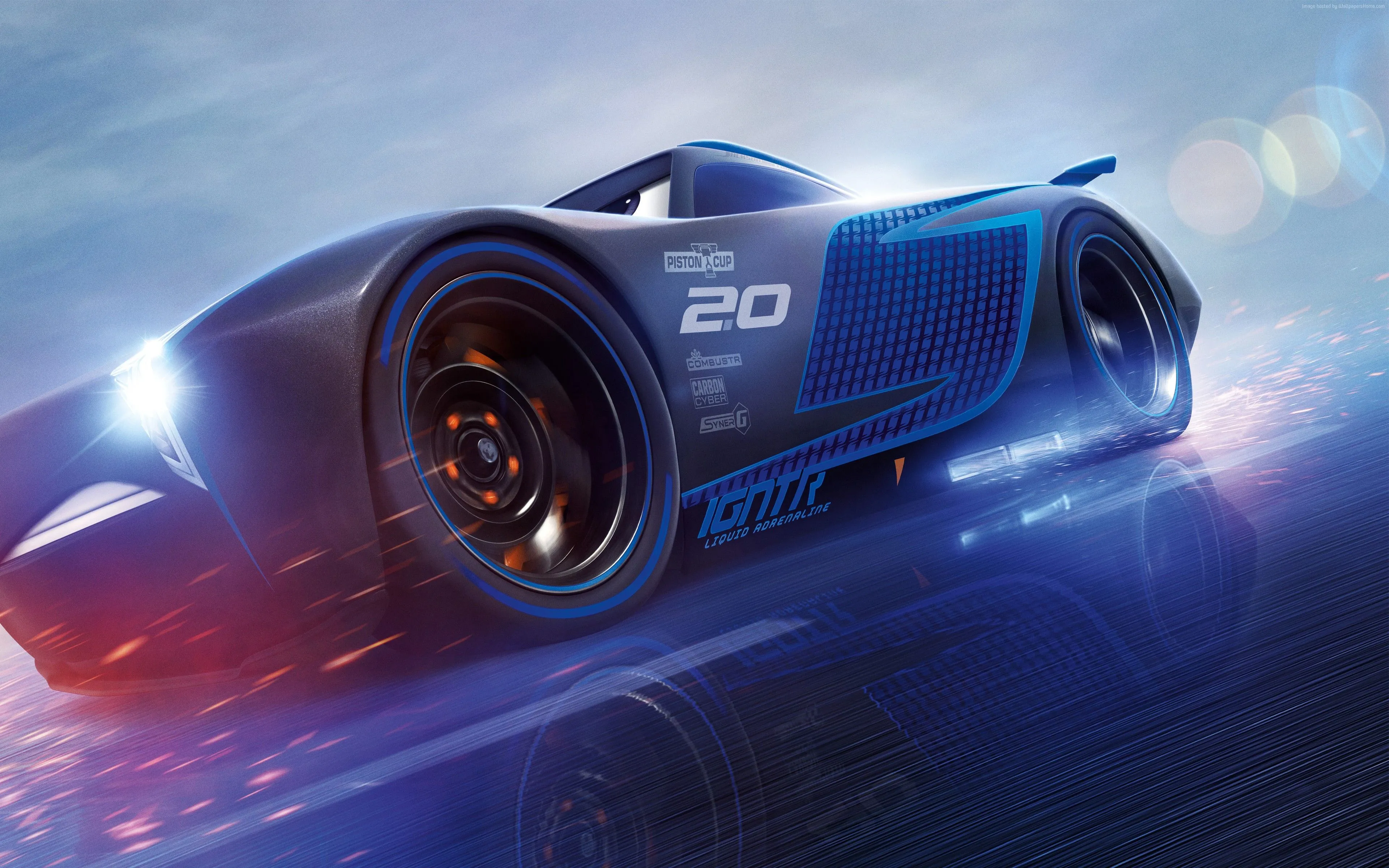 Lightning Mcqueen From Cars 3 Poster HD Wallpaper