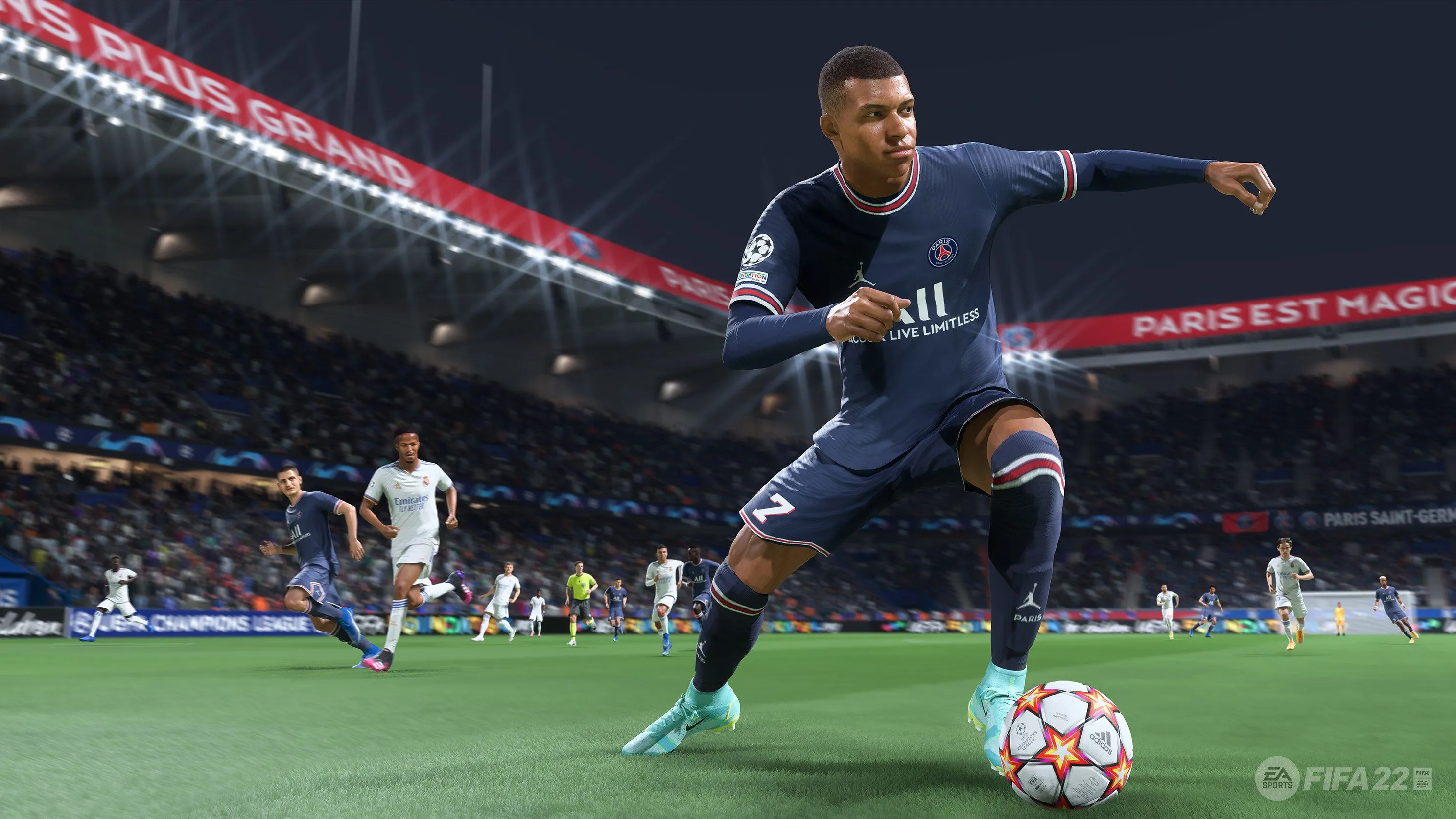 Download Kylian Mbappé Video Game FIFA 22 HD Wallpaperx2065