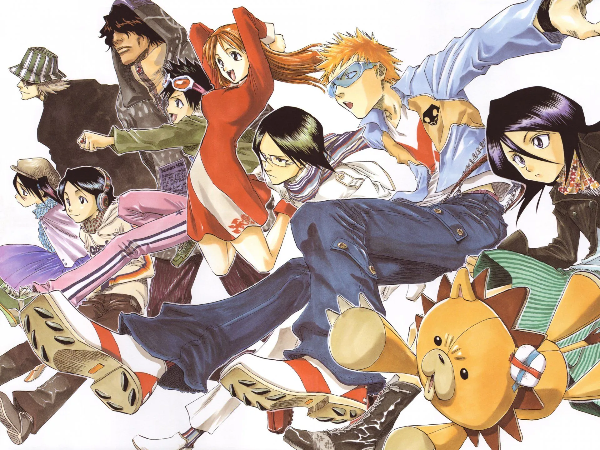 Bleach Crew 4K Ultra HD Wallpaper: Join Ichigo and Friends!x3000