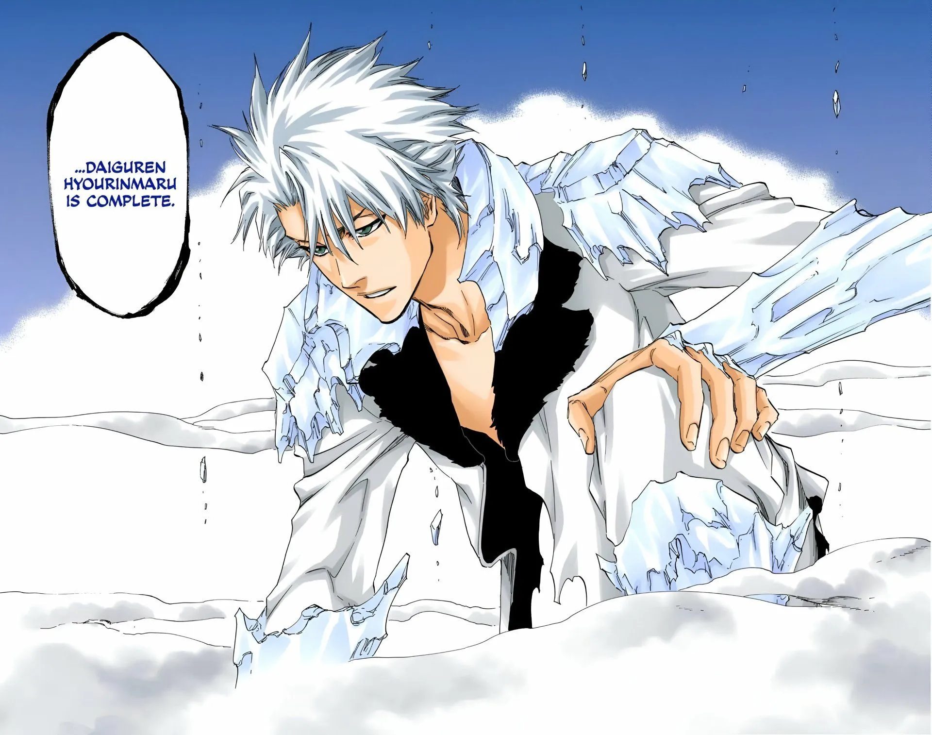 Tōshirō Hitsugaya Bankai