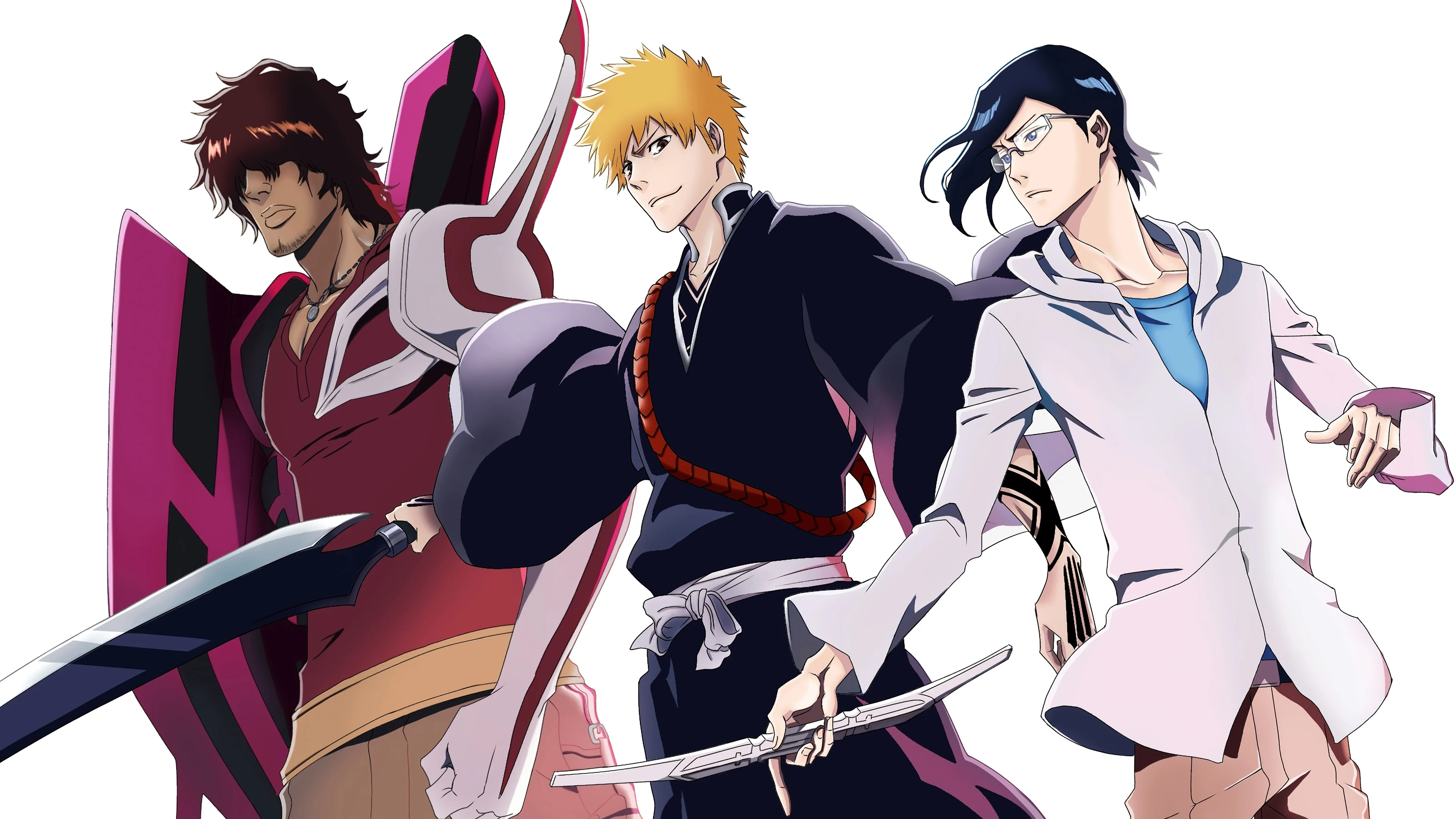 Ichigo Chad Uryu Bleach Thousand Year Blood War Anime Wallpaper 4k for Desktop
