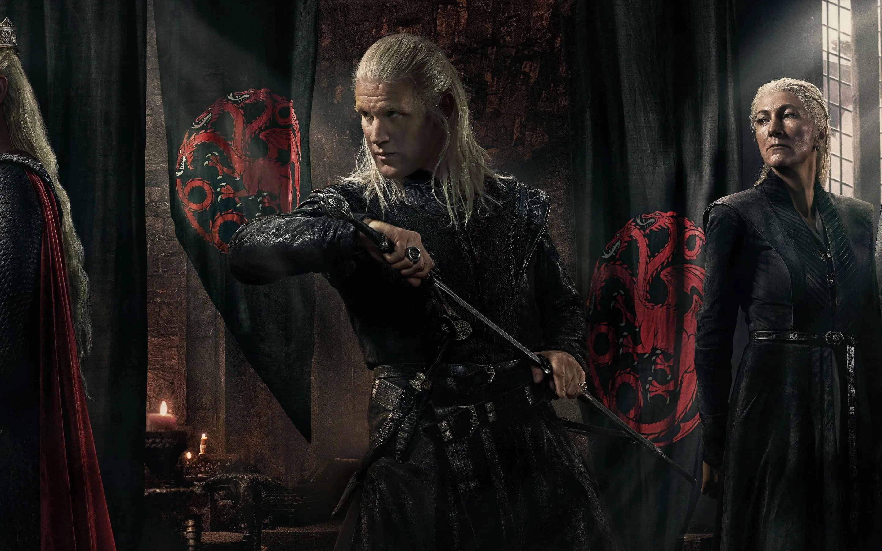 House of the Dragon Wallpaper 4K, House Targaryen, Ultrawide, 5K