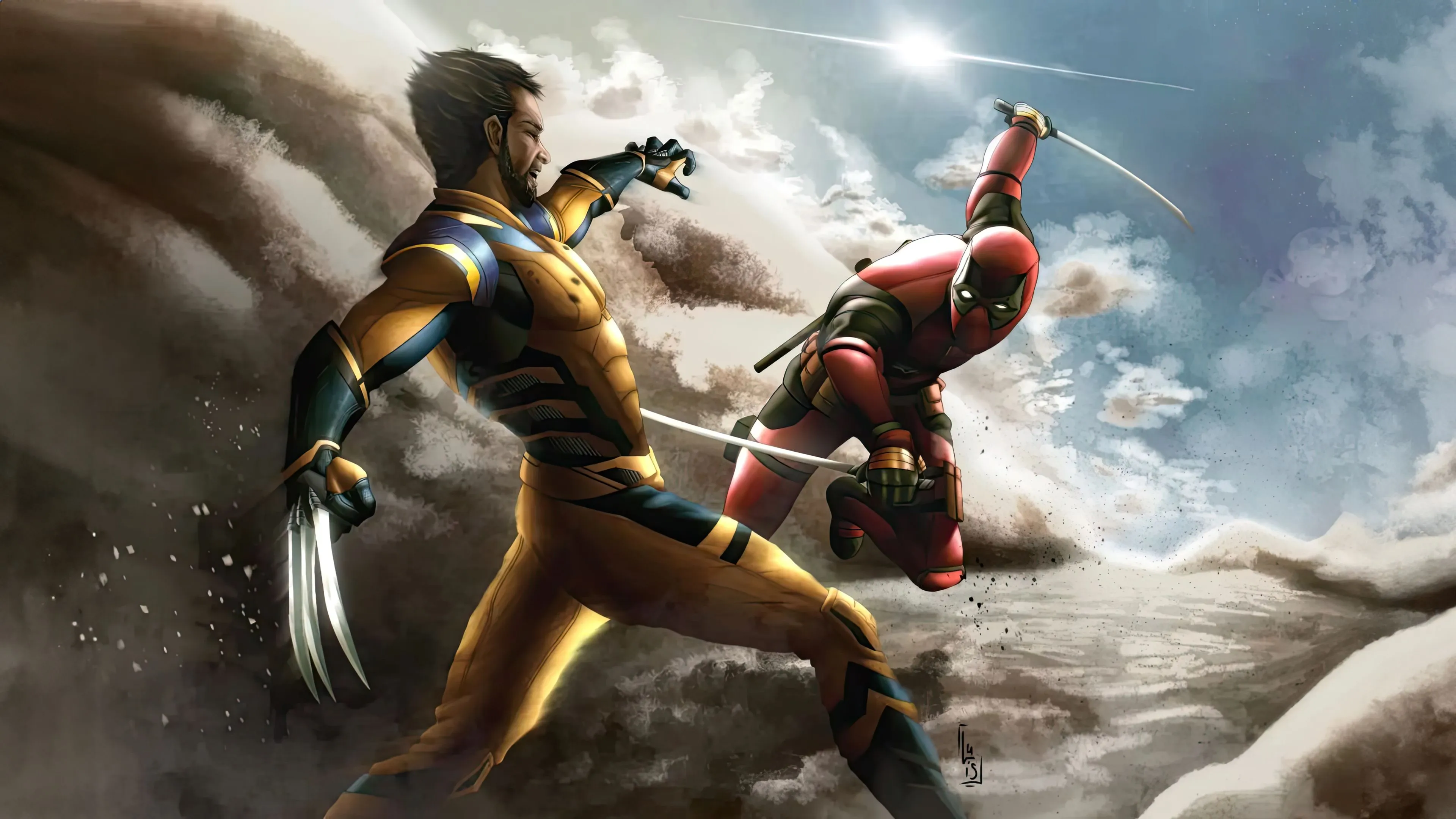 Deadpool And Wolverine Extraordinaire Wallpaper, HD Superheroes Wallpaper, 4k Wallpaper, Image, Background, Photos and Picture