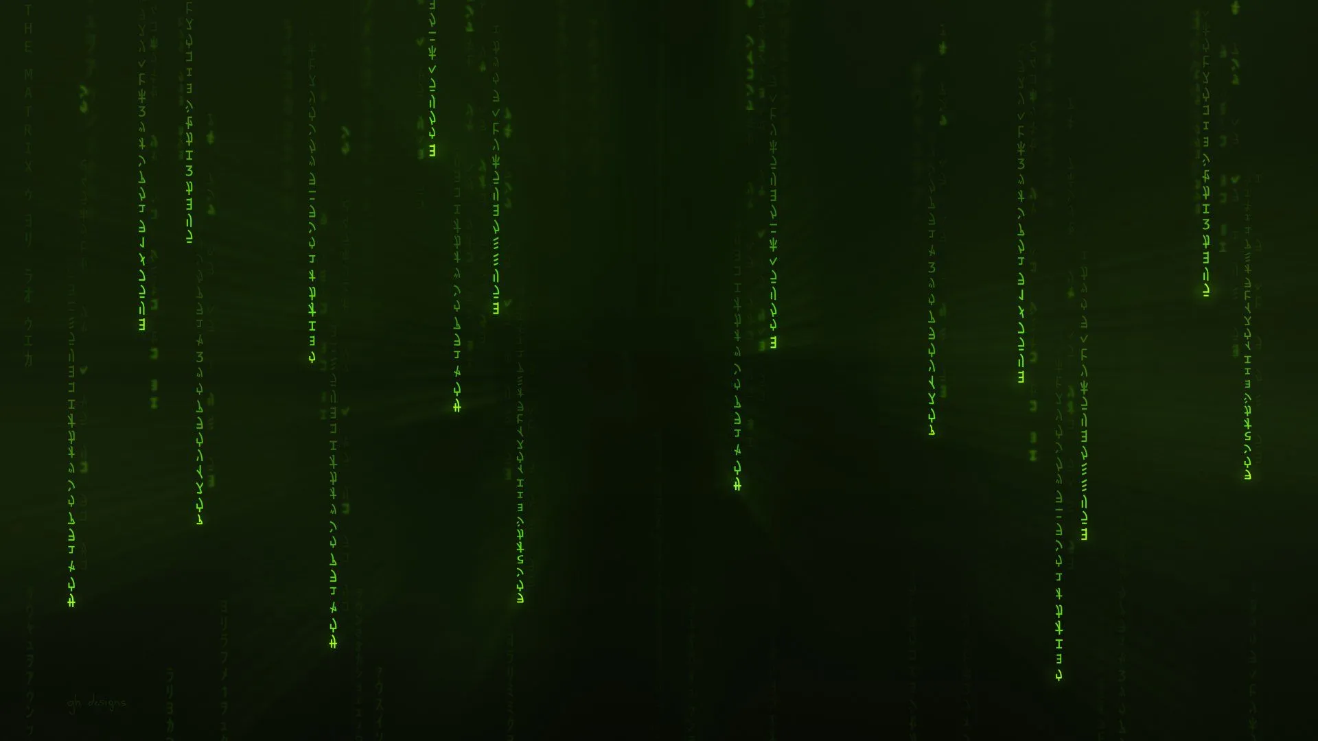 Minimalist Matrix Green Abstract 4K Ultra HD Wallpaperx2880